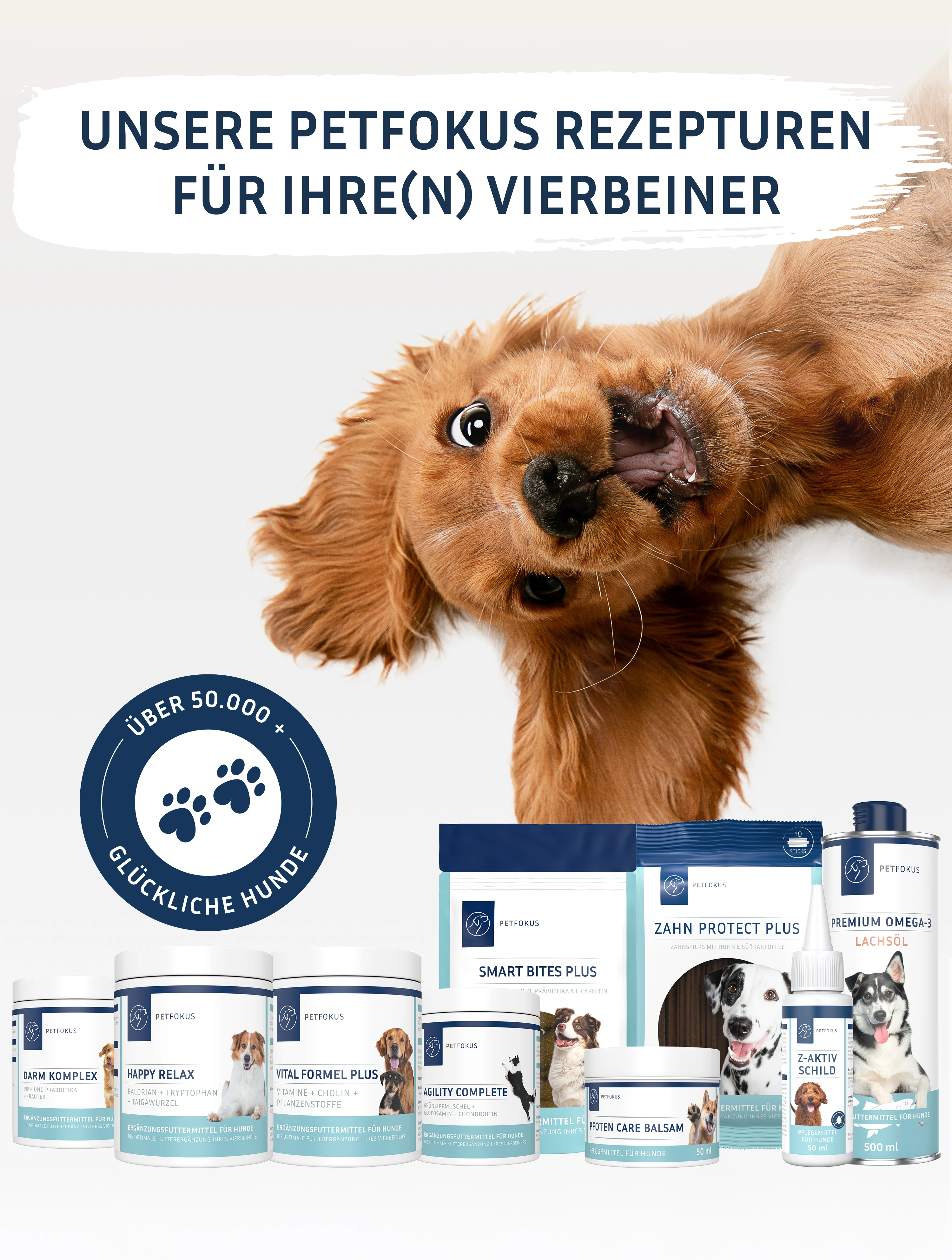 Unsure Petfokus-Rezepturen Fur Ihren Vierbeiner