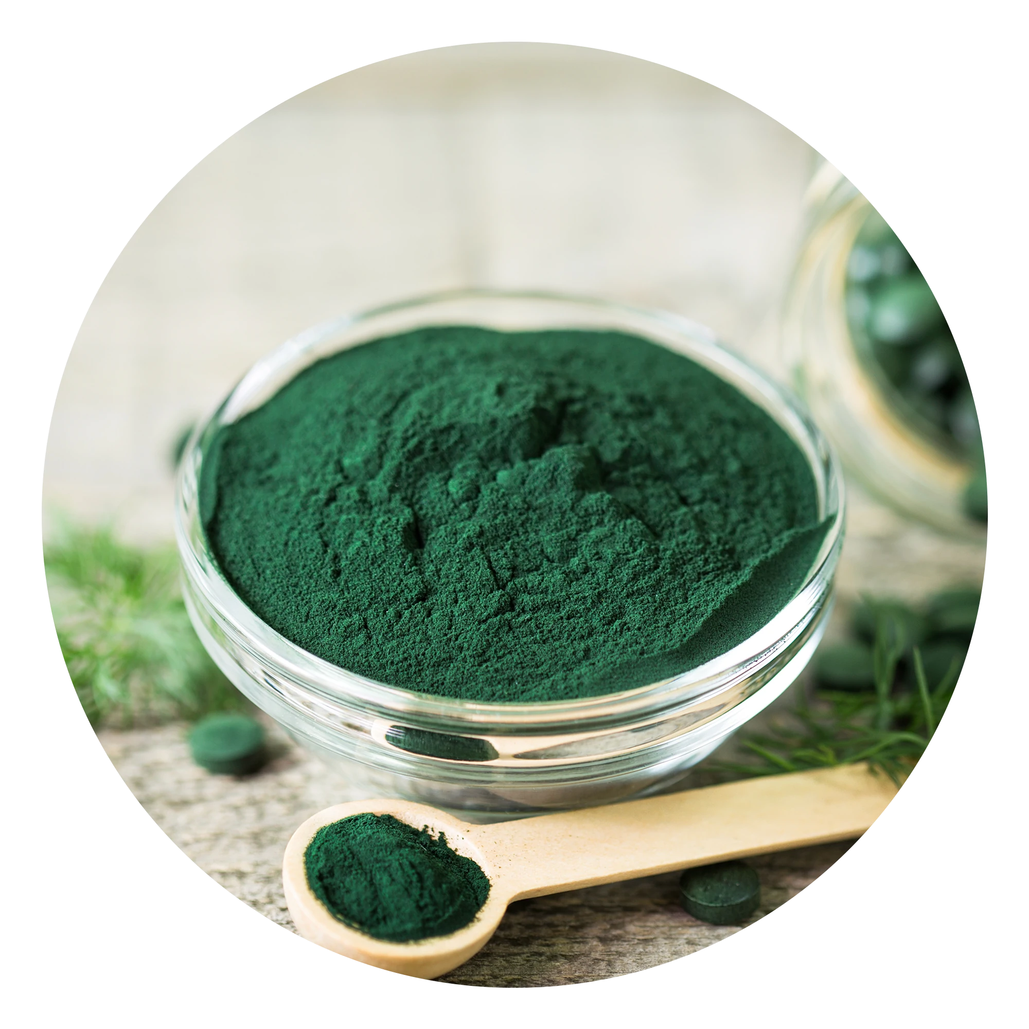 Spirulina-Pulver