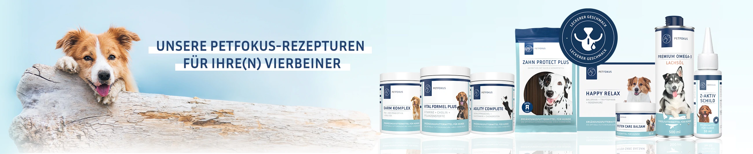 Unsure Petfokus-Rezepturen Fur Ihren Vierbeiner