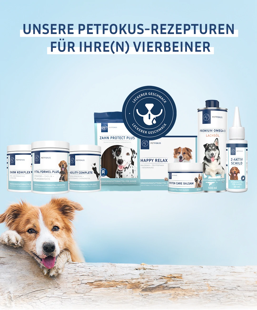 Unsure Petfokus-Rezepturen Fur Ihren Vierbeiner