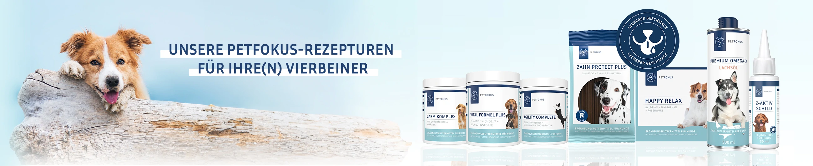 Unsure Petfokus-Rezepturen Fur Ihren Vierbeiner