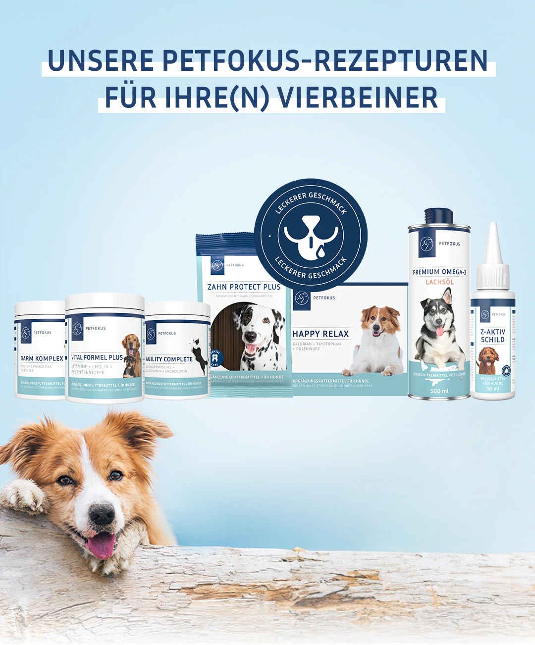 Unsure Petfokus-Rezepturen Fur Ihren Vierbeiner
